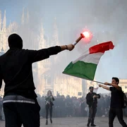 Proteste în Italia 