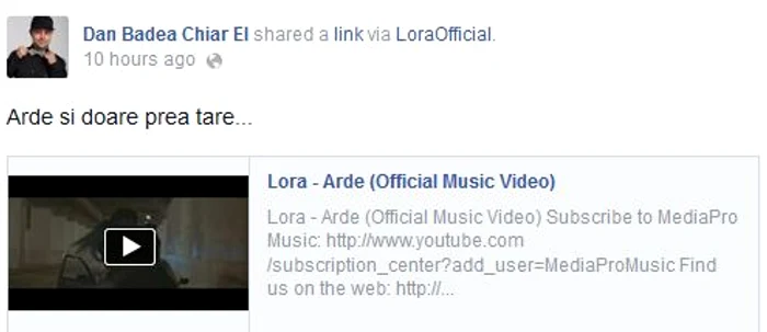 Lora şi Dan au divorţat pe 13 octombrie, după doi ani de mariajFoto: Click!