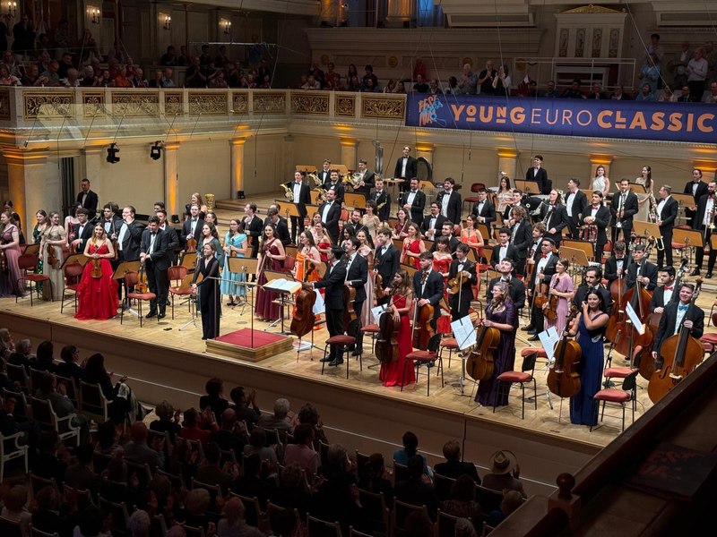 Orchestra Română de Tineret a triumfat pentru a opta oarǎ la Berlin, în deschiderea Festivalului Young Euro Classic 2025