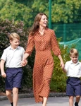 Kate Middleton și William și au dus copiii la școală jpg