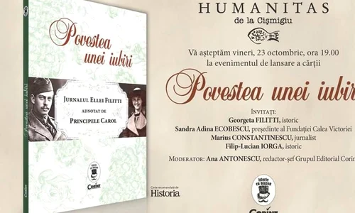 Lansarea cărții ”Povestea unei iubiri  Jurnalul Ellei Filitti” jpeg