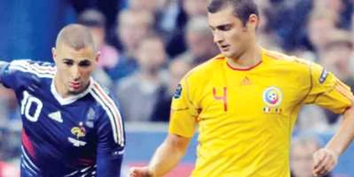 Tamaş nu l-a scăpat  din marcaj pe Benzema