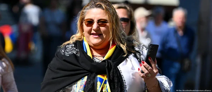 Diana Șoșoacă, o admiratoare a președintelui Rusiei, Vladimir Putin