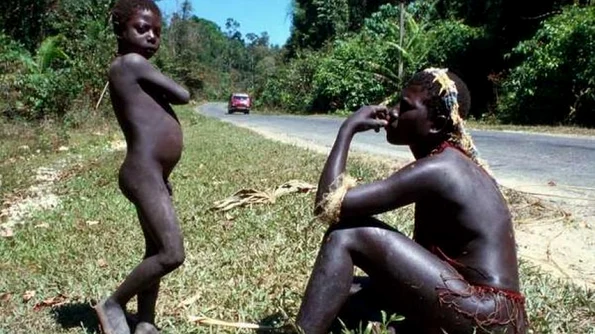 Exploatarea tribului preistoric Jarawa, safari uman jpeg