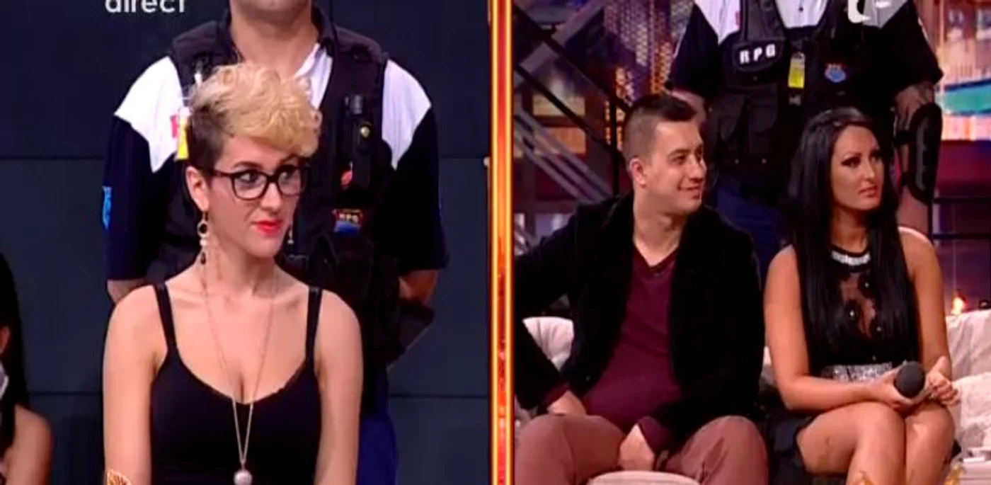 
    Dana Roba a ajuns să discute cu Prinţul Banatului despre vibratorul ei. (captură Un show păcătos)  