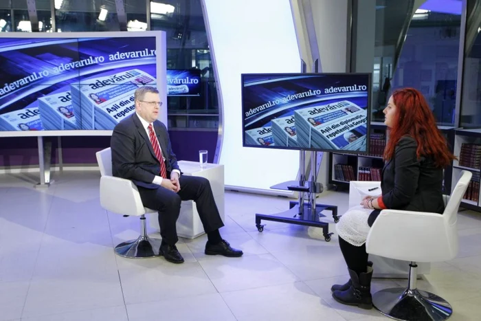 Ilgvars Kļava la Adevarul Live FOTO Eduard Enea