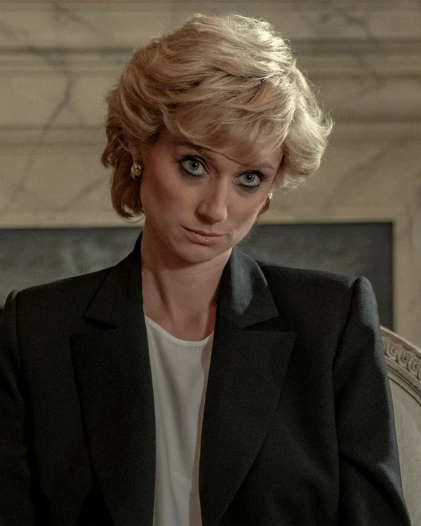 Diana este interpretată de actrița Elizabeth Debicki