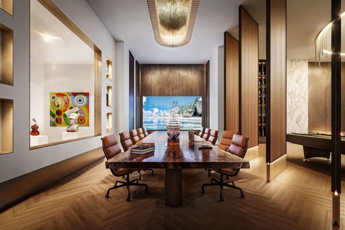 Interiorul reședinței subterane este al unui hotel de cinci stele FOTO Oppidum/Mega