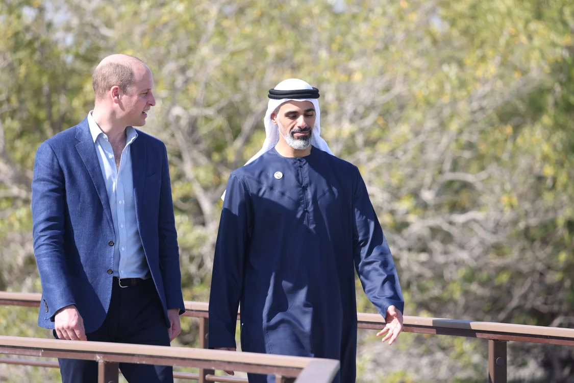 Printul Khalid din emiratul Anu Dhabi si Printul William profimedia 0661227350 jpg