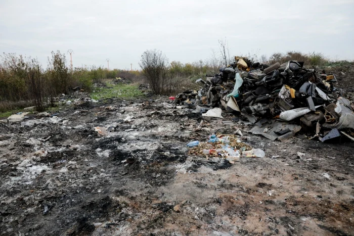 Control al Gărzii de Mediu în Sinteşti Ilfov deseuri FOTO Inquam Photos / George Călin