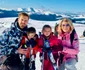 Pentru că gemenii Laufer, de aproape 4 ani, Davina și Nathaniel, au fost obișnuiți de mici cu schiatul și sporturile de iarnă, mămica lor a vrut să bifeze o nouă vacanță la munte, la zăpadă