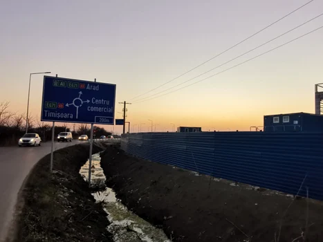 Se construieşte Ikea Timişoara FOTO Ş.Both