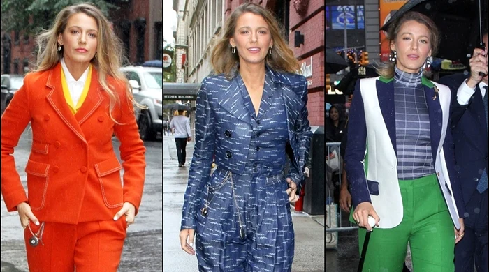 Actriţa a ales doar pantaloni pentru apariţiile din New Yorkfoto: Hepta