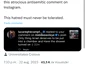 Mesajul antisemit al lui Luca Reghecampf, postat pe Twitter