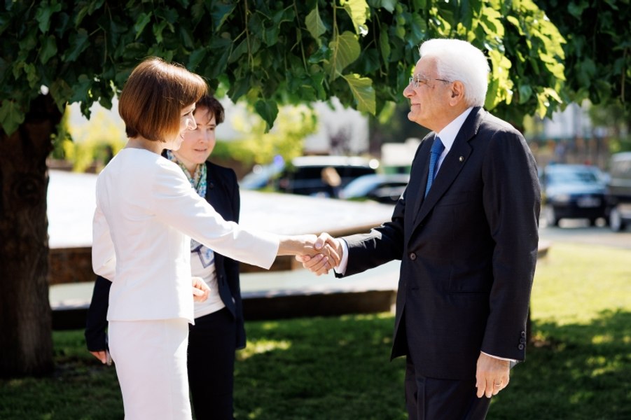Sergio Matterella, vizită la Chișinău: Italia sprijină aderarea Republicii Moldova la UE  