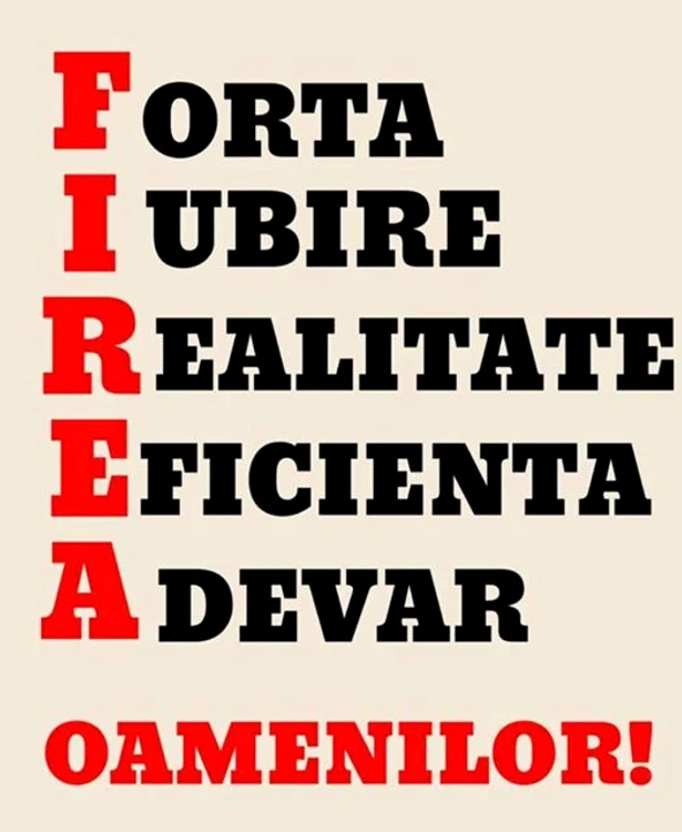 Sloganul este un acronim al numelui