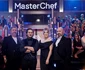Chef Sorin Bontea, Chef Florin Dumitrescu, Gina Pistol și Chef Cătălin Scărlătescu. FOTO: Pro TV