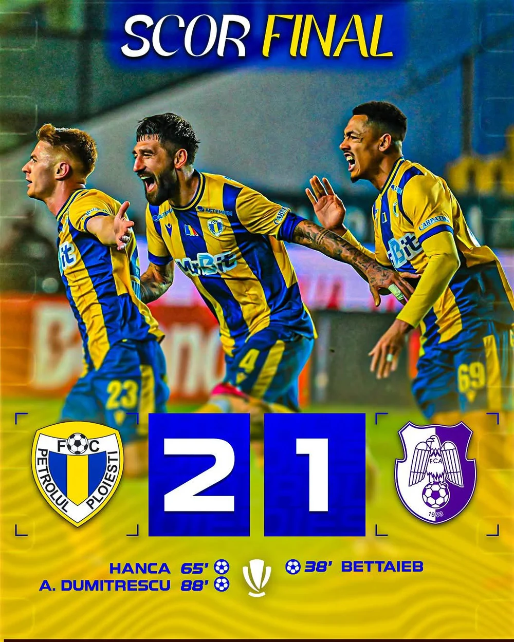 Gură de aer pentru Petrolul. Ploieștenii ies din zona roșie după o întoarcere de scor cu revelația Superligii