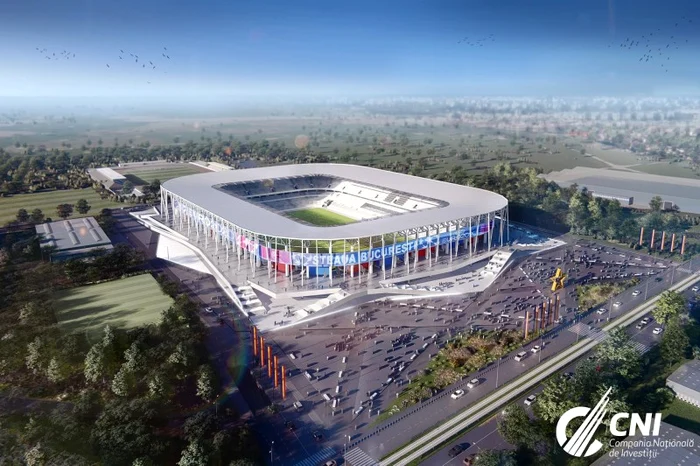 
    Noul Stadion Steaua nu va mai avea formă de steaFoto: Facebook / CNI  