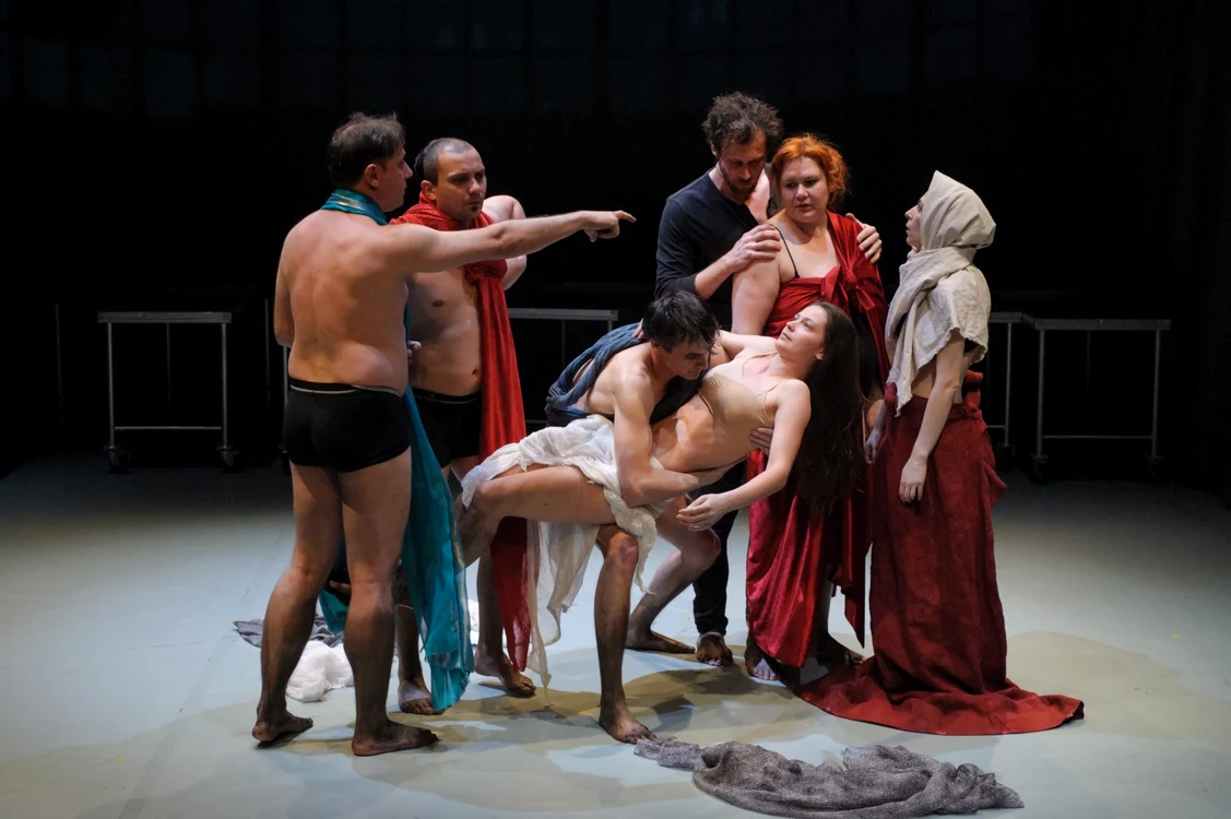 „Caravaggio Terminal”, Teatrul Maghiar de Stat din Cluj-Napoca FOTO Biró István