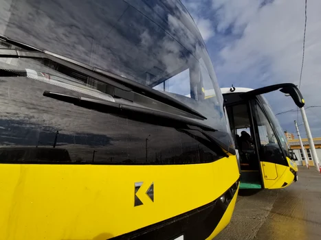 Primele autobuze electrice Karsan au ajuns la Timișoara FOTO Ștefan Both