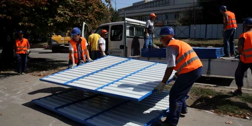 Amenajarea va fi terminată în 17 luni 