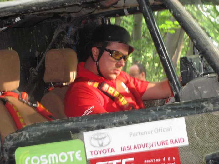 Costel Căşuneanu a făcut a participat la concursul de Off-road de la Iaşi