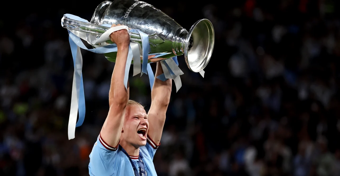 Haaland a câștigat Liga Campionilor cu City în urmă cu două sezoane. Foto Getty images