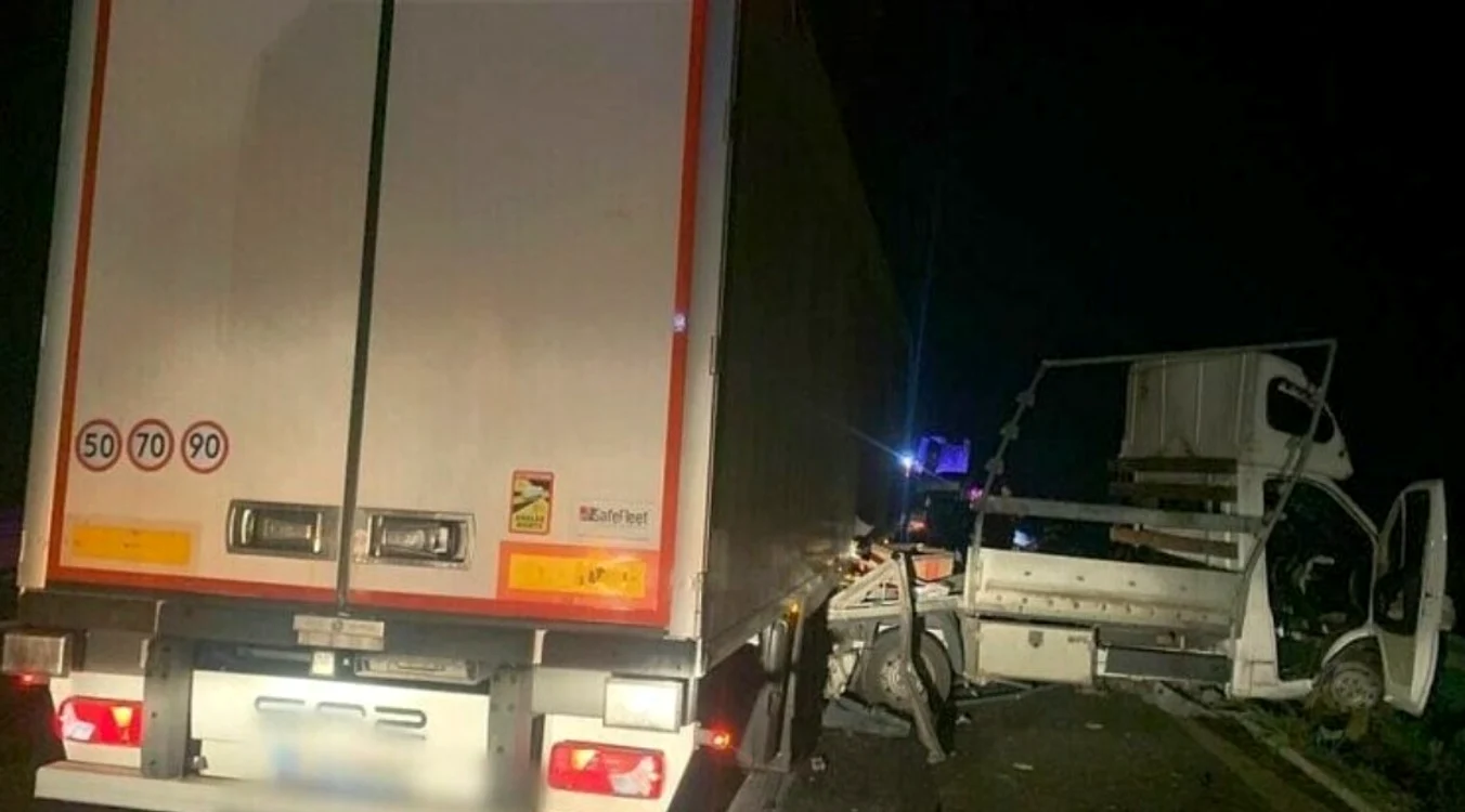 Accidentul a avut loc sâmbătă 3 septembrie 2022, pe A1 FOTO Pressalert