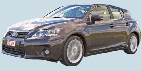 Modul sport face Lexus CT 200h sensibil mai agil decât celelalte modele hibride de pe piaţă