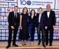 Cristian Stan, Laura Badea, Andreea Răducanu, Adina Buzatu la Gala Centenară a Canotajului Românesc. FOTO: Mihai Solovăstru/Facebook