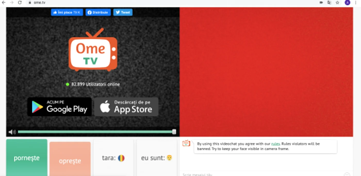 Site-ul ome.tv