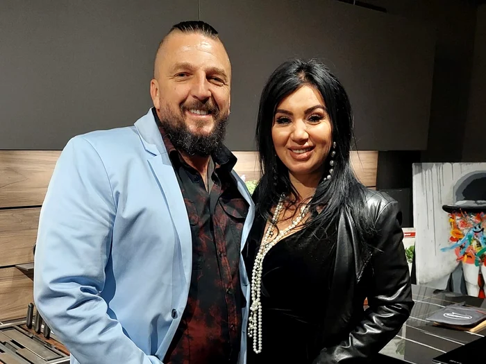 Adriana Bahmuțeanu și George Restivan. Foto: social media