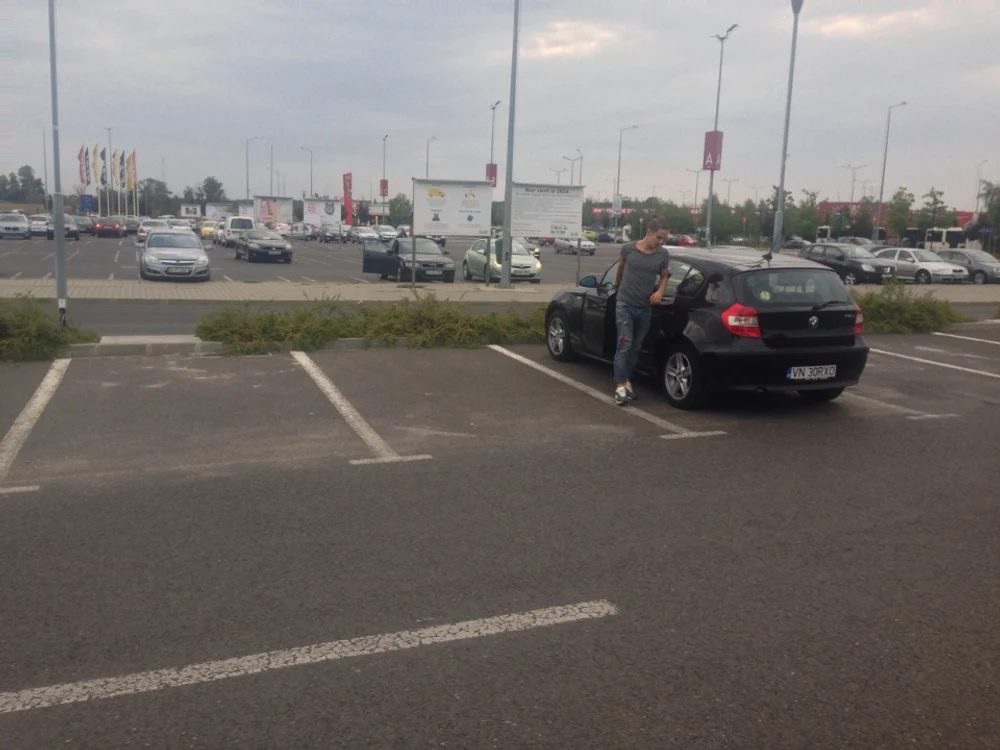 Noua maşină a lui Andrei Leonte