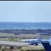 Un avion în care se aflau mercenari ruși din gruparea Wagner s a prăbuși în timp ce ateriza pe un aeroport din Africa FOTO Captură Videoo png