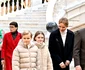 Prințesa Charlene de Monaco cu copiii ei, Jacques și Gabriella