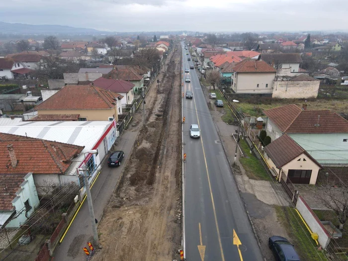 Zona unde a fost identificat zidul roman FOTO ziarulunirea.ro