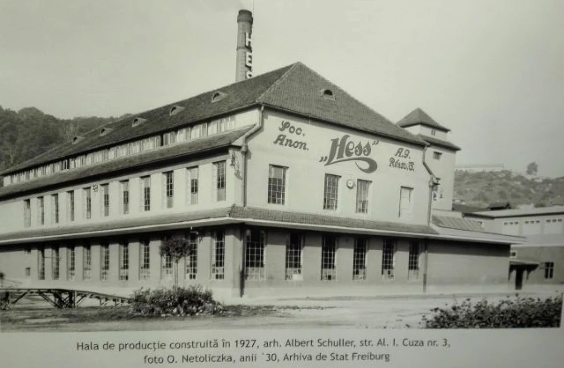 Fabrica de ciocolată Hess, una dintre cele mai vesitite în perioada interbelică