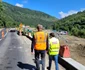 Lucrări pe DN7 în zona Boiţa - Sibiu Foto DRDP Braşov