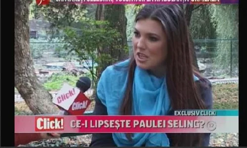 Paula Seling a vorbit în cadrul emisunii Click! de la Prima Tv jpeg