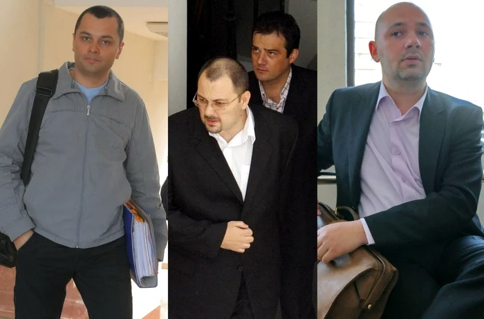 De la stânga la dreapta: Flavius Ioniţă, fost şef al Agenţiei Domeniilor Statului Iaşi, Radu Prisăcaru, fost prefect de Iaşi, Cristian Maftei, om de afaceri, Toni Baltag - avocat FOTO Adevărul