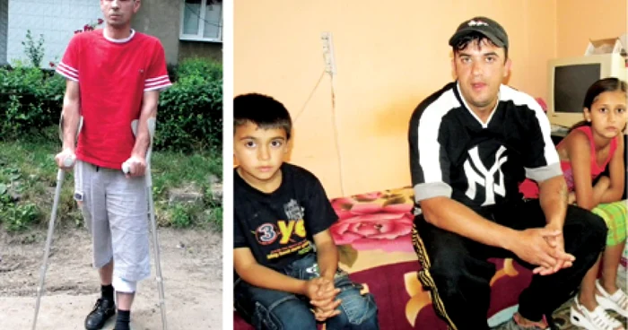 Daniel Stănică merge doar cu ajutorul cârjelor iar copiii lui Florin Alexandrescu au rămas fără mamă