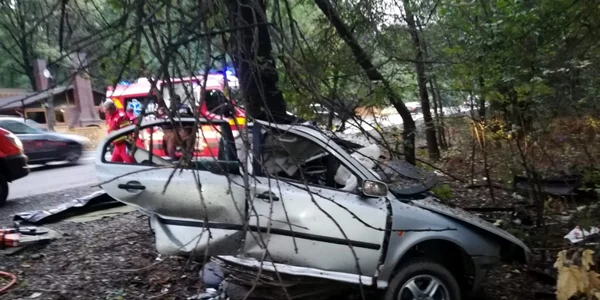 Accident Valu lui Traian FOTO ISU Dobrogea