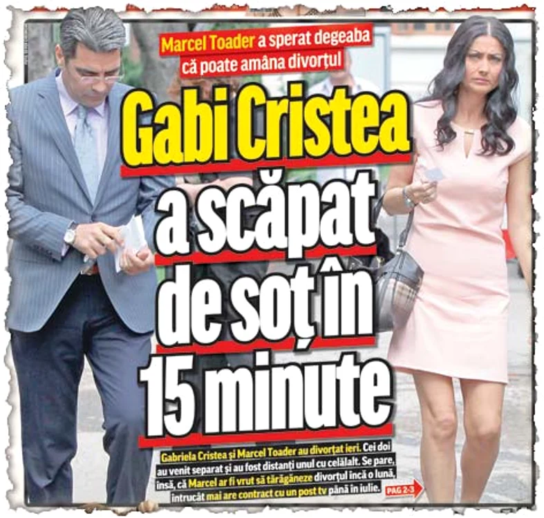Gabi şi-a schimbat buletinul