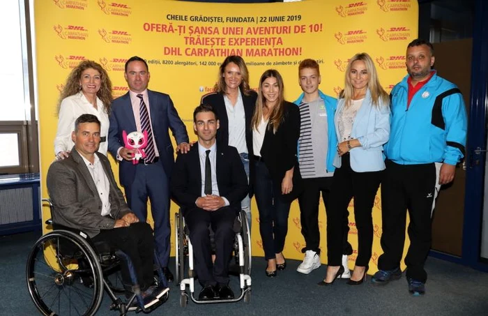 O parte dintre susținătorii DHL Carpathian Marathon 2019