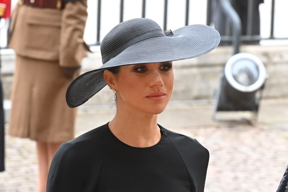 Meghan Markle în negru, GettyImages jpg