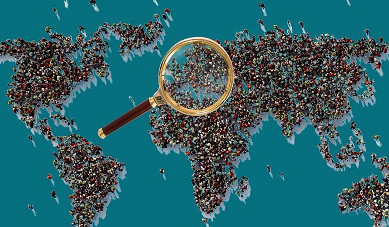 harta populatie mondial jpg