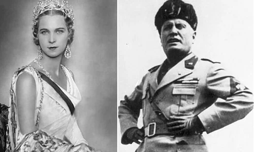 Mussolini a avut o aventură amoroasă cu ultima regina a Italiei jpeg