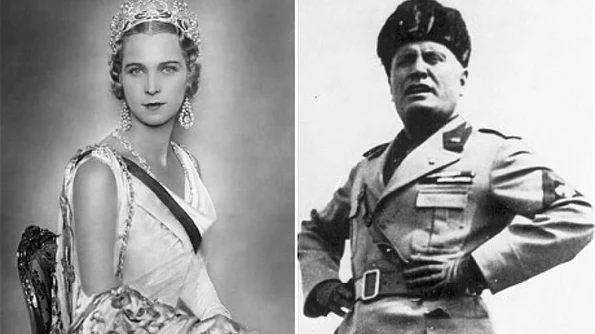 Mussolini a avut o aventură amoroasă cu ultima regina a Italiei jpeg