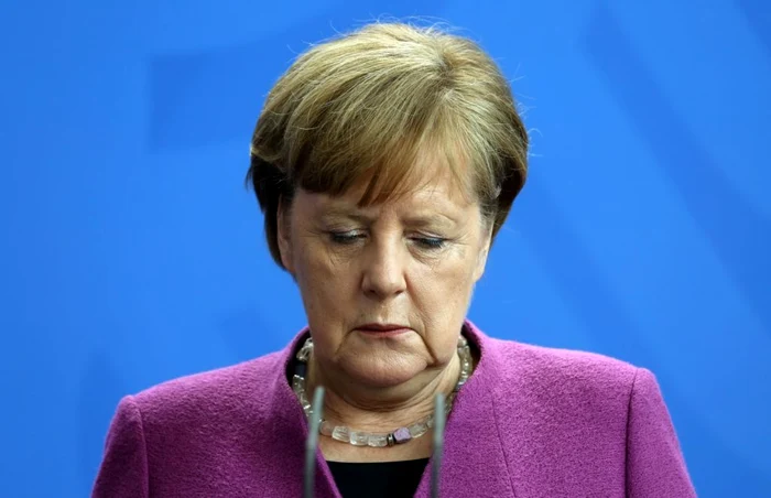 Angela Merkel, cancelar federal al germaniei şi lider al CDU Foto: EPA/EFE